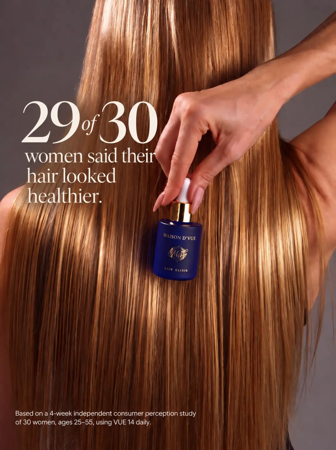 The Signature against glossy hair with consumer study results